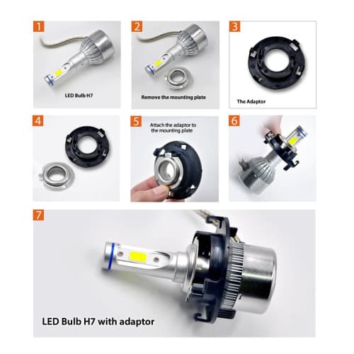 Adaptor bec led TK-117 CITROEN, HYUNDAI, KIA 2