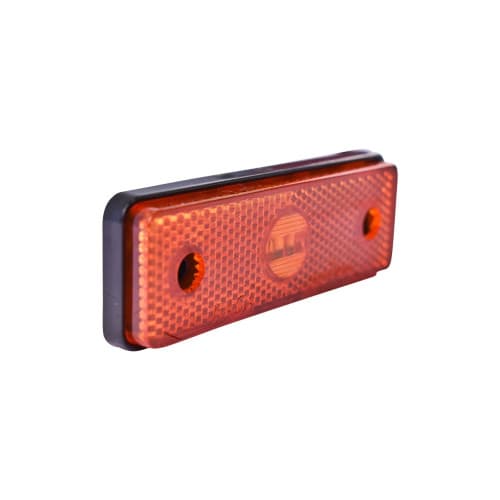 Lampa laterala portocalie de gabarit 24V cu Led Cod: BK69164 2