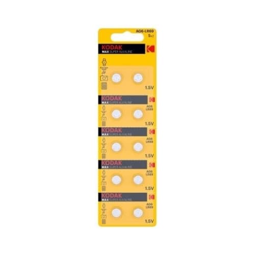 Baterie KODAK AG6/ LR69 1.5V alcalina  Cod:41757