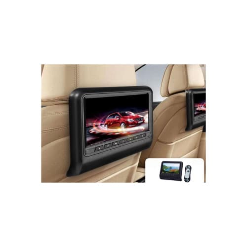 Set tetiere 1DVD+1monitor 9 inch negre Cod: 9503 2