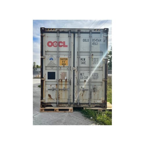 Container Maritim 40HQ HC HIGH CUBE Fabricatie 2007 3
