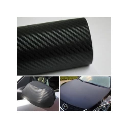 Rola folie carbon 3D neagra 1.27mx30m Cod: KM9003 3