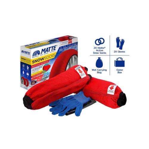 Lanturi Auto Textile Zapada 3D Matte rosii marime M 2