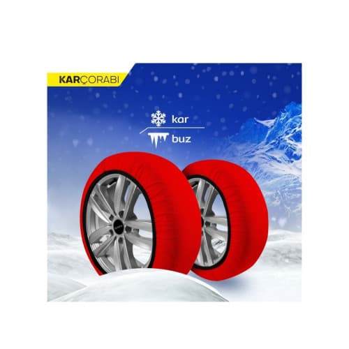 Lanturi Auto Textile Zapada 3D Matte rosii marime M 3