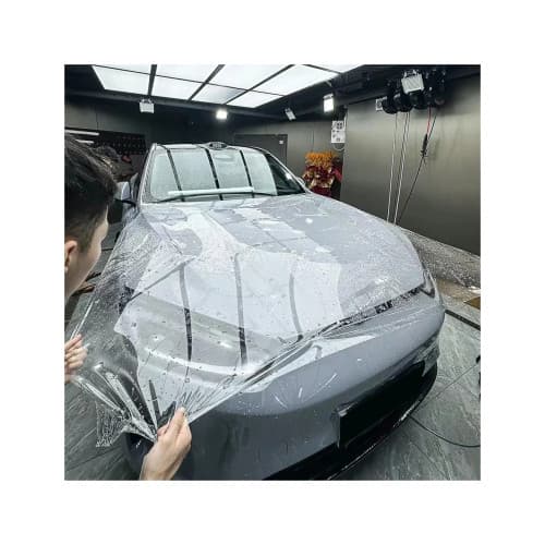 Folie protectie caroserie PPF Premium Transparenta cu functie de regenerare 1m x 1.5m Cod: ART-PPF-XQ1-ANTI 2