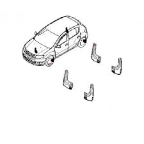 Aparatori noroi dedicate Chevrolet Aveo Hatchback 2012-> ( MG20 - SPATE ) 2