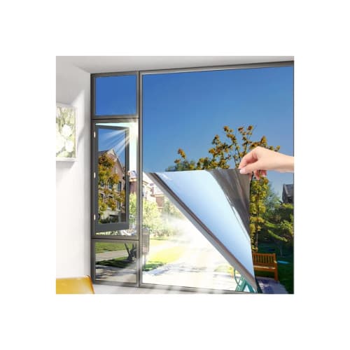 Folie geamuri premium Silver cromata 35% reflectorizanta argintie 2PLY 2.0MIL 30m x 1.52m Cod: SL35R 4