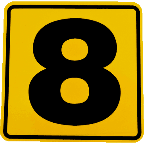 Abtibild numar " 8 "