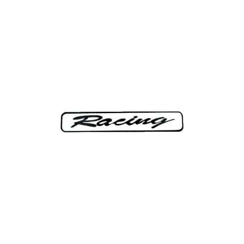 Abtibild Racing culoare alb decorativ pentru exterior si interior Cod: DZ-077