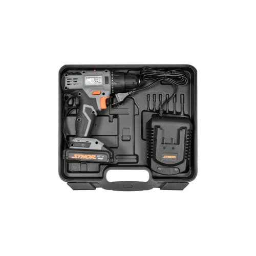 Autofiletanta STHOR 20V 26Nm cu acumulator 2Ah si mandrina autocentrare Cod: 78081 4