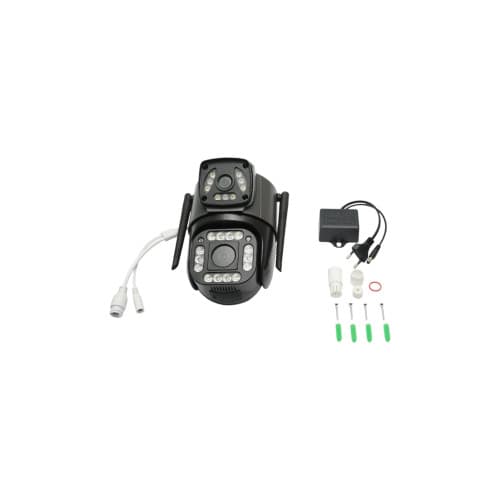 Camera de supraveghere lentila duala 4MP 1080P P2P WiFi 2.4GHz PTZ detectie umana V380 Pro Cod: DISMN54 2