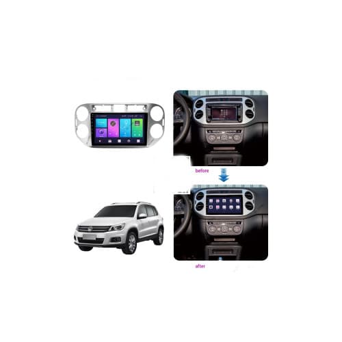 Rama Navigatie 9" cu cablaj si modul canbus compatibila VW Tiguan I 2007-2012  Cod: NV3244 / GR1 2