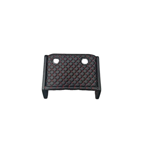 Masa de bord cu 2 suporti pentru pahare ,piele ecologica culoare Negru cusatura Rosie compatibila  Citroen Jumper 4