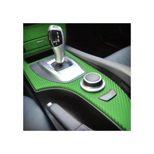 Rola folie carbon 3D verde latime 1.27m x 30m Cod: KM9008 2