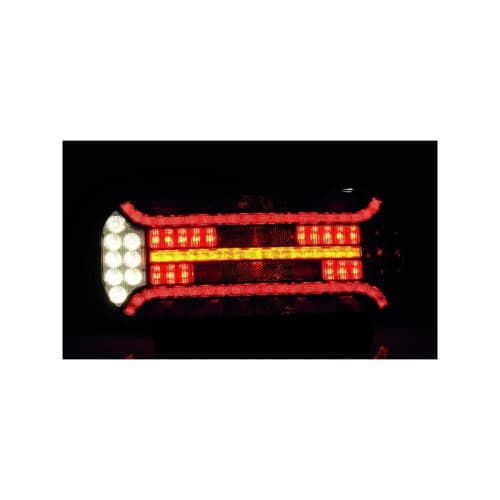 Lampa spate 302x130, LED, 6 functii, stanga, ceata, Fristom Cod: FT-600 L 3