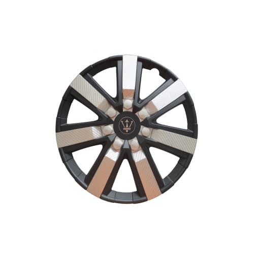 Set 4 capace roti Evo culoare negru argintiu 15 inch Cod: WG1-1SL-15