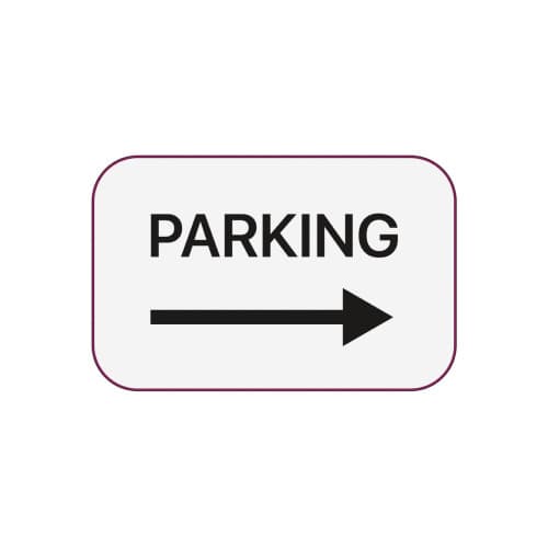 Abtibild "PARCARE DREAPTA" Cod: TAG 033 / T2