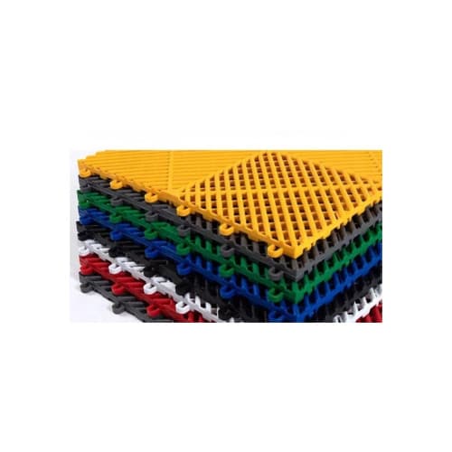 Pardoseala modulara ventilata PP 40x40x1.8cm garaj trafic intens Negru Cod: PM10002 3