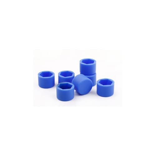 Set 20 capace prezoane cauciuc 21 mm diverse culori 3