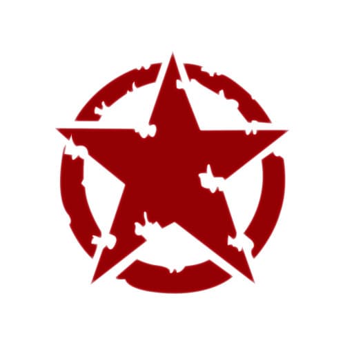 Abtibild Stea diverse culori auto decorativ pentru exterior si interior Cod: J089-48 2