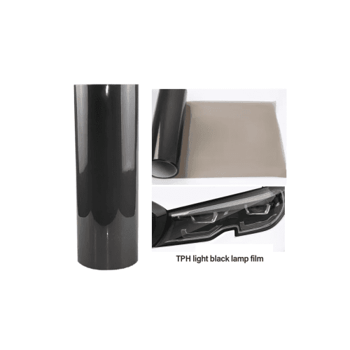 Folie protectie faruri stopuri TPH Light Black Premium 60x60cm 70% VLT regenerare Cod: TH012