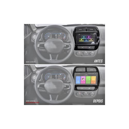 Rama Navigatie 9" cu cablaj si modul canbus compatibila Dacia Spring  2020 -> Cod: NV3044/ GR2 2