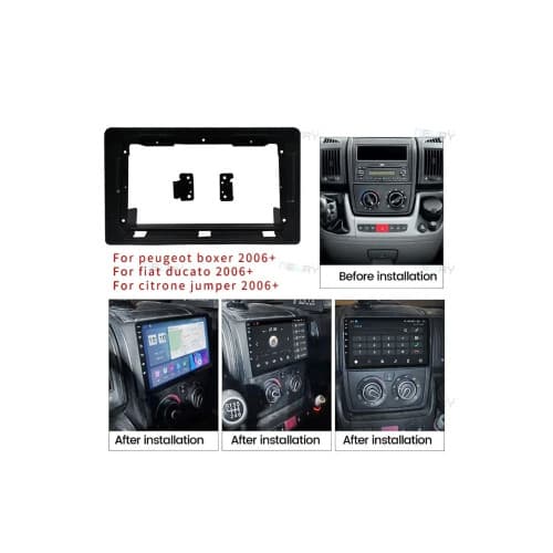 Rama Navigatie 9" cu cablaj si modul canbus compatibila  Peugeot Boxer 2006 - 2020  Cod: NV3031/ GR3 2