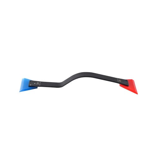 Racleta folie auto curbata dubla din silicon 70/90 durometru Cod: HS-122 2