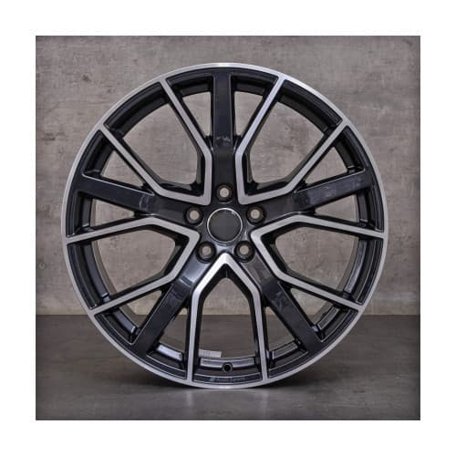 Jante PDW 20x9 5x112 ET37 negru polish compatibile Audi Cod: 30442090-13 NX 3