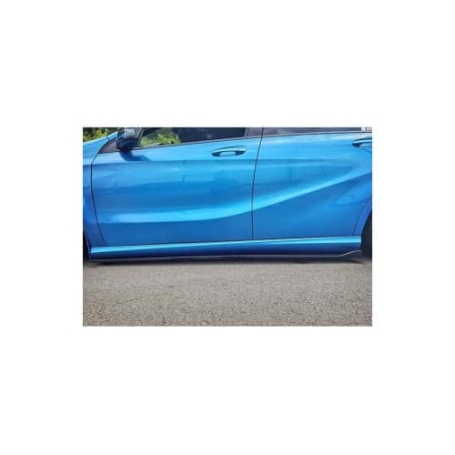 Set prelungiri ornament praguri laterale tuning L-195cm, culoare Negru Lucios  Cod: PRG1010-195  ( nu se trimit prin curier ) 2