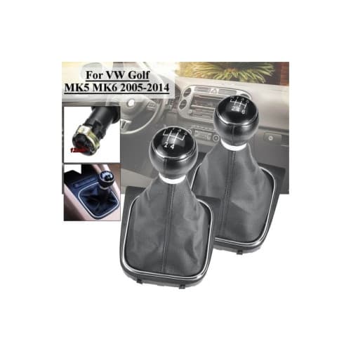 Manson schimbator si maner compatibil Volkswagen Golf VI MK5/MK6 2005-2014 cu 2 adaptoare pentru 5 si 6 viteze Cod: SC-03 4
