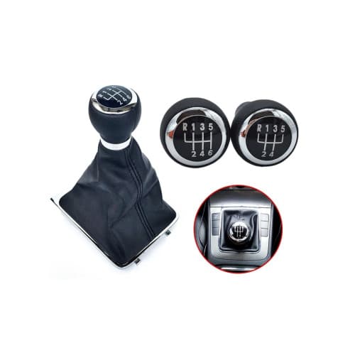 Manson schimbator si maner compatibil Volkswagen Golf VI MK5/MK6 2005-2014 cu 2 adaptoare pentru 5 si 6 viteze Cod: SC-04 2