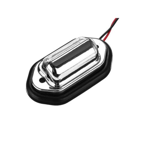 Set 2 lampi numar  carcasa cromata  lumina:alba / 12V-24V (Set 2 buc) Cod:2102501A/CH 4