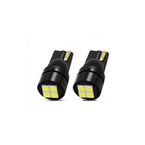 Bec LED T10 4LED 3030 4W 12V CANBUS, lumina alba 380 lm Cod: JSUN17