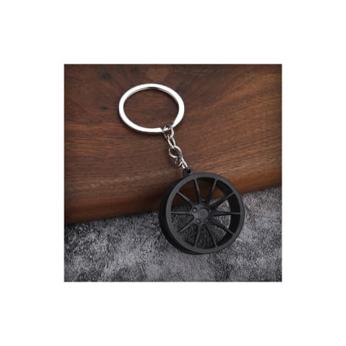 Breloc chei auto metalic tip janta Cod: KC-101 2