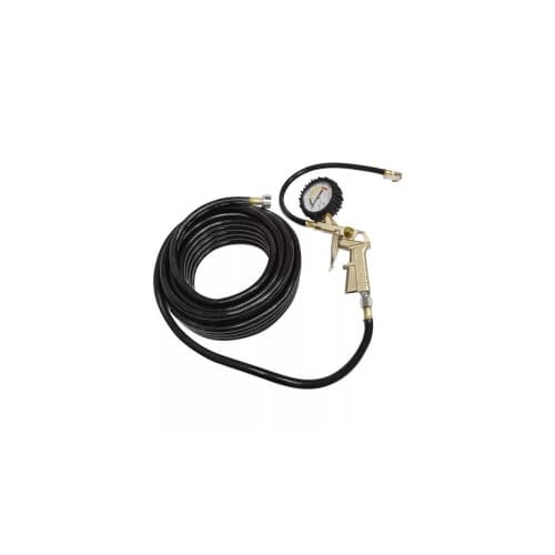 Furtun umflat roti cu manometru ext fi 10.5mm 13m  PREMIUM JC044E