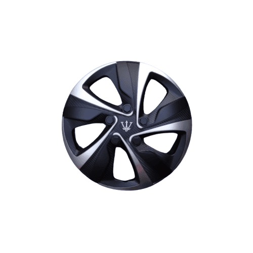 Set 4 capace roti model EVO negru+argintiu 14" Cod: WX2-1SL-14