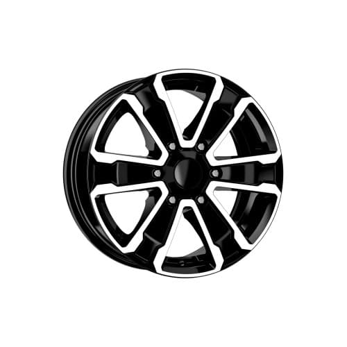 Jante DY1226 KM 16x7 6x130 ET45 diamond cut compatibile autoutilitare Mercedes Sprinter, Volkswagen Crafter
