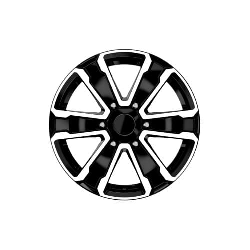 Jante DY1226 KM 16x7 6x130 ET45 diamond cut compatibile autoutilitare Mercedes Sprinter, Volkswagen Crafter 2