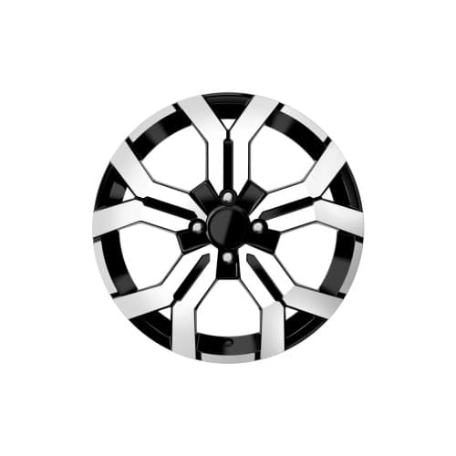 Jante DY1267 KM 17x7 5x114.3 ET40 diamond cut compatibile Dacia, Renault, Nissan, Toyota 2