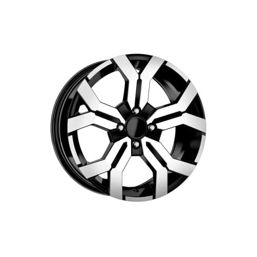 Jante DY1267 KM 17x7 4x100 ET35 diamond cut compatibile Dacia, Renault, Opel