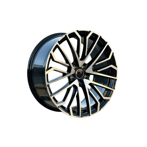 Jante DY1648 KM 18x8 5x112 ET40 negru polish compatibile Audi