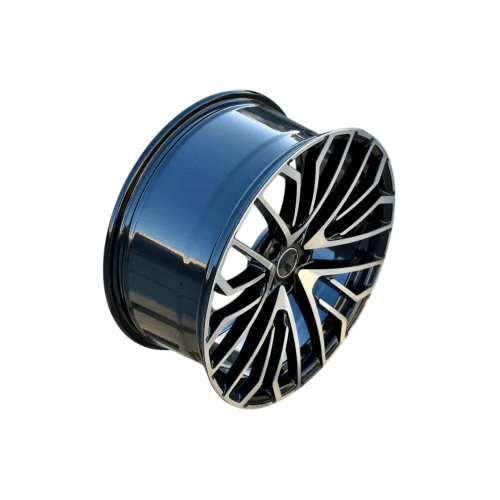 Jante DY1648 KM 18x8 5x112 ET40 negru polish compatibile Audi 3