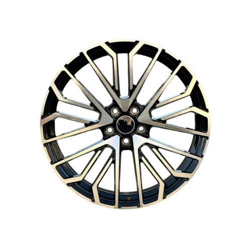 Jante DY1649 KM 19x8.5 5x112 ET30 negru polish compatibile Audi 2