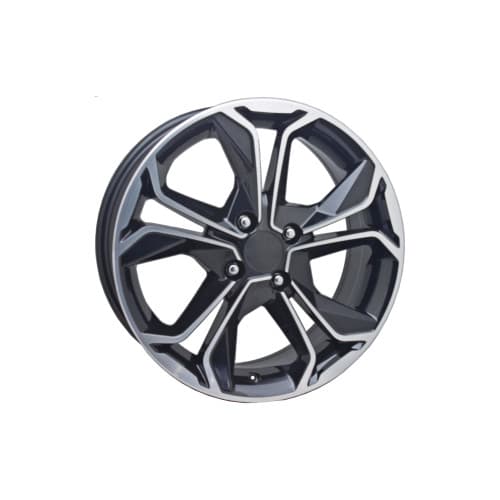 Jante DY177 KM 17x7.5 5x114.3 ET40 diamond cut compatibile Dacia, Renault, Nissan, Toyota