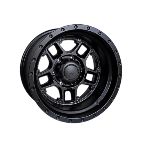 Jante DY306 KM 16x10 6x139.7 ET-50 negru mat compatibile Ford, Toyota, Nissan, Mitsubishi 3