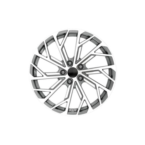 Jante DY819 KM 19x8.5 5x112 ET35 compatibile Audi gri titanium diamond cut 2