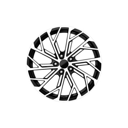 Jante DY819 KM 19x8.5 5x112 ET40 negru polish compatibile Audi 2