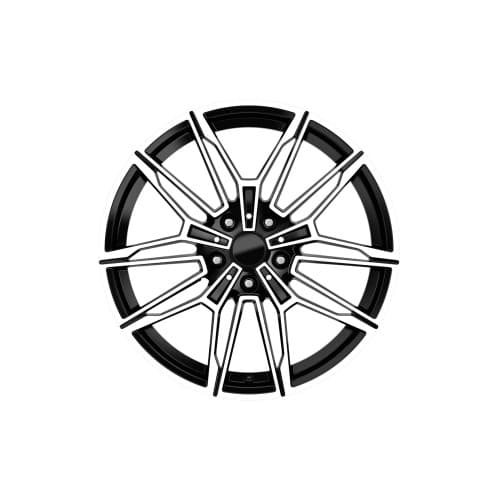 Jante DY928-1 KM 18x8 5x120 ET30 negru polish compatibile BMW 2