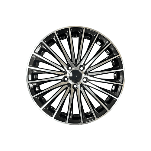 Jante DY987 KM 17x7.5 5x112 ET35 negru polish compatibile Mercedes, Volkswagen, Audi, Seat, Skoda, Cupra 3